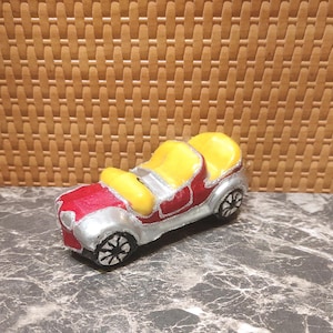 Vintage glass toy Christmas ornament car auto automobile decoration