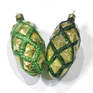Christmas ornament vintage glass toy TO CHOOSE FROM fruit pineapple decoration