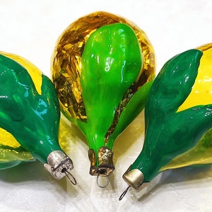 Vintage glass Christmas ornaments TO CHOOSE FROM toys lemon decoration