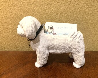 Zoe - Shih Tzu Business Card / Pencil Holder