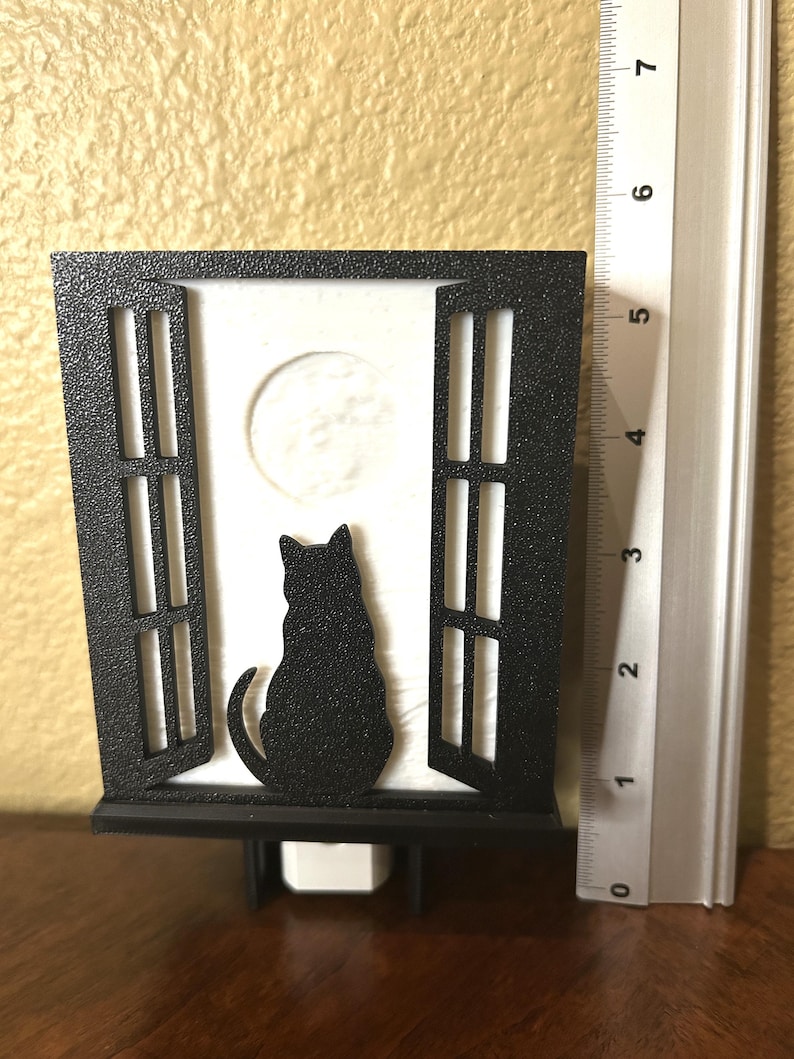 CardinalBleu Cat Gazing Night Light - Thumbnail 4