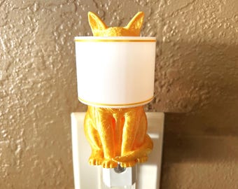 Daphne Cat Night Light - Warm White LED