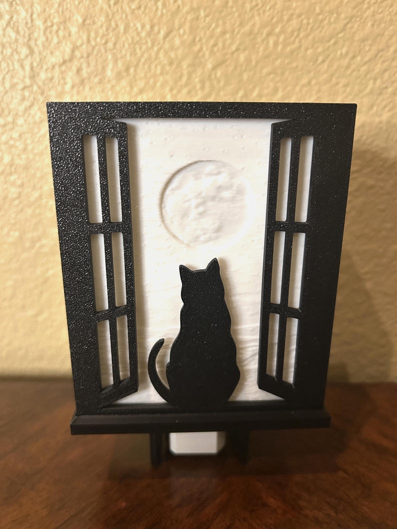 CardinalBleu Cat Gazing Night Light - Thumbnail 5