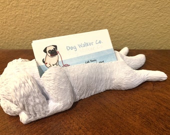 Chloe- Shih Tzu Business Card / Pencil Holder