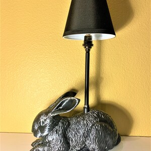 Peter Rabbit Lamp silk Black - Etsy