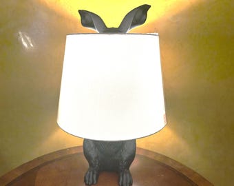 Jessica - Rabbit Lamp (Black)