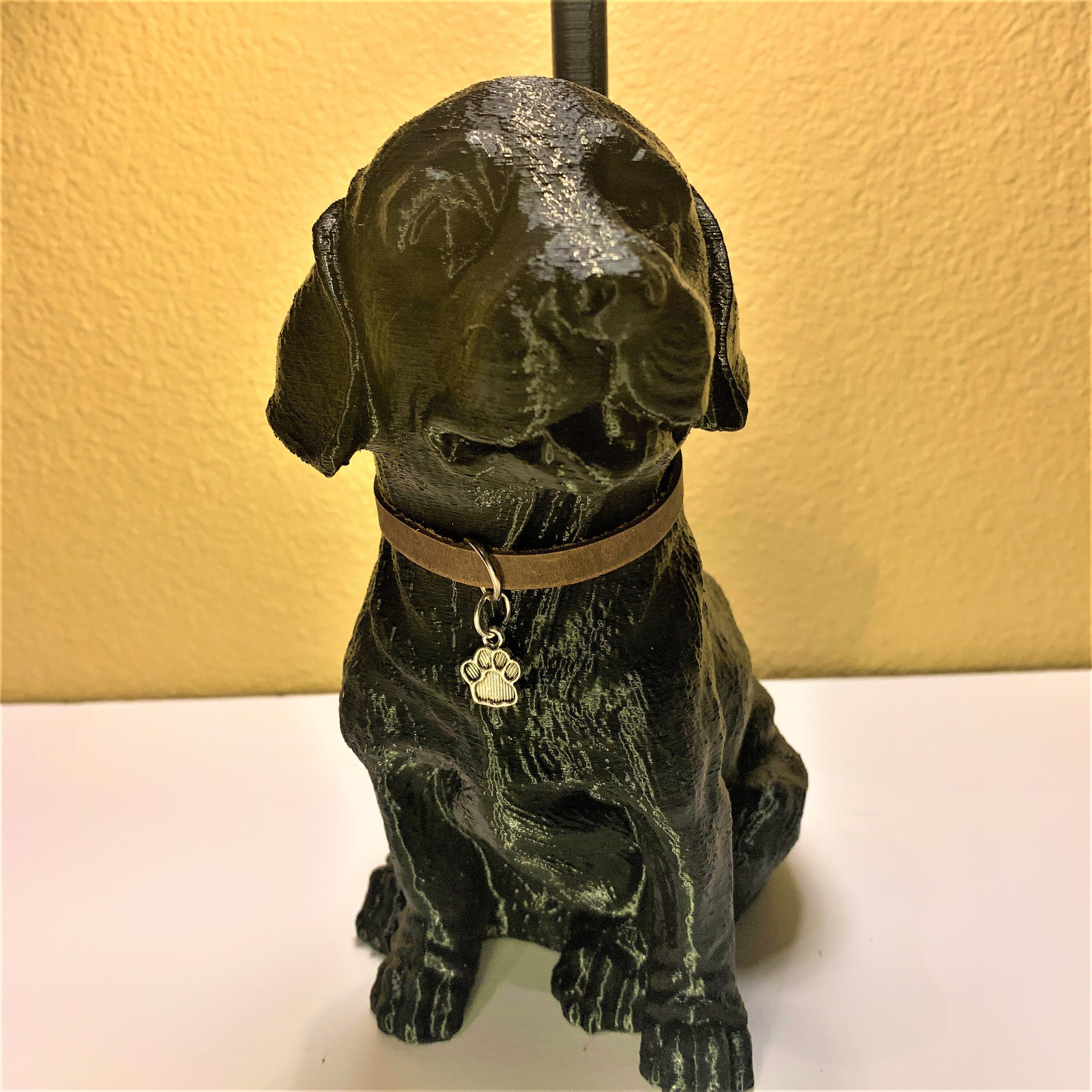 Clarence Labrador Retriever Lamp black Etsy