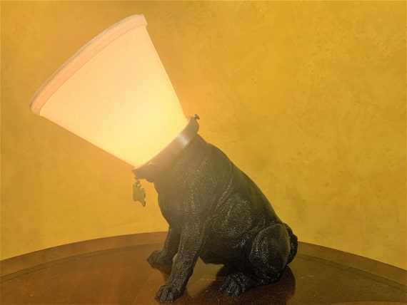 Dog cone lamp deals