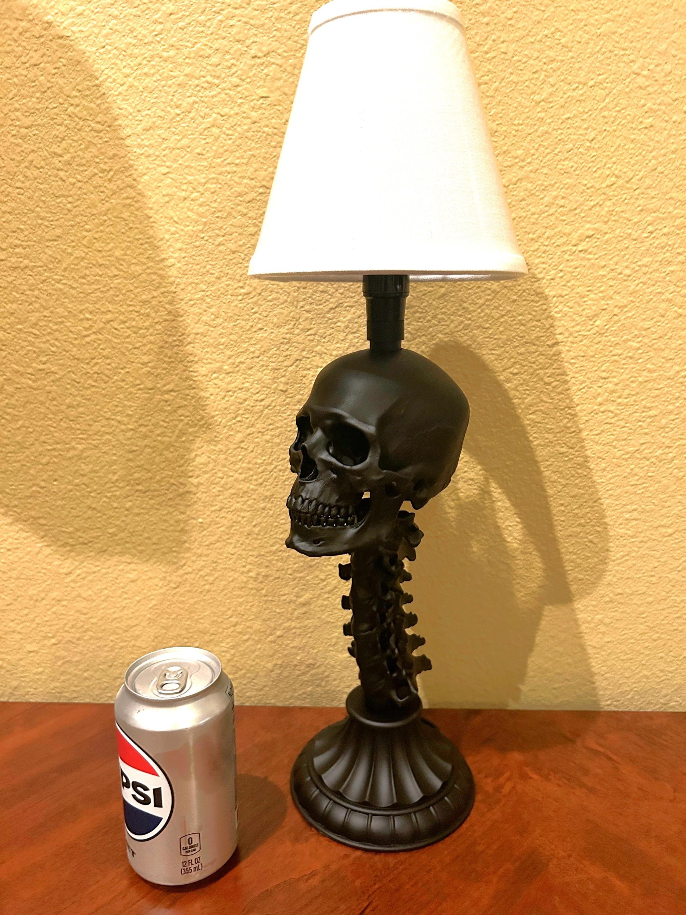 Skull Lamp - Etsy Skull Lamp - Etsy