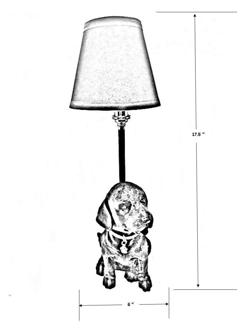 Clarence Labrador Retriever Lamp black Etsy