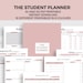 Study Student Planner A4 PDF Printable Instant Digital | Etsy