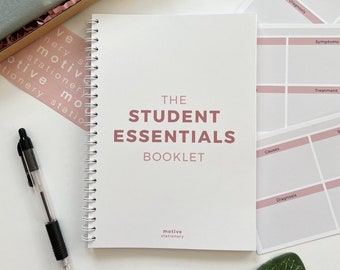student planner ut STUDENT ESSENTIALS PLANNER A5 Booklet | Essay Assignment Checklist Check list Weekly To Do Tracker Reading List University Guide