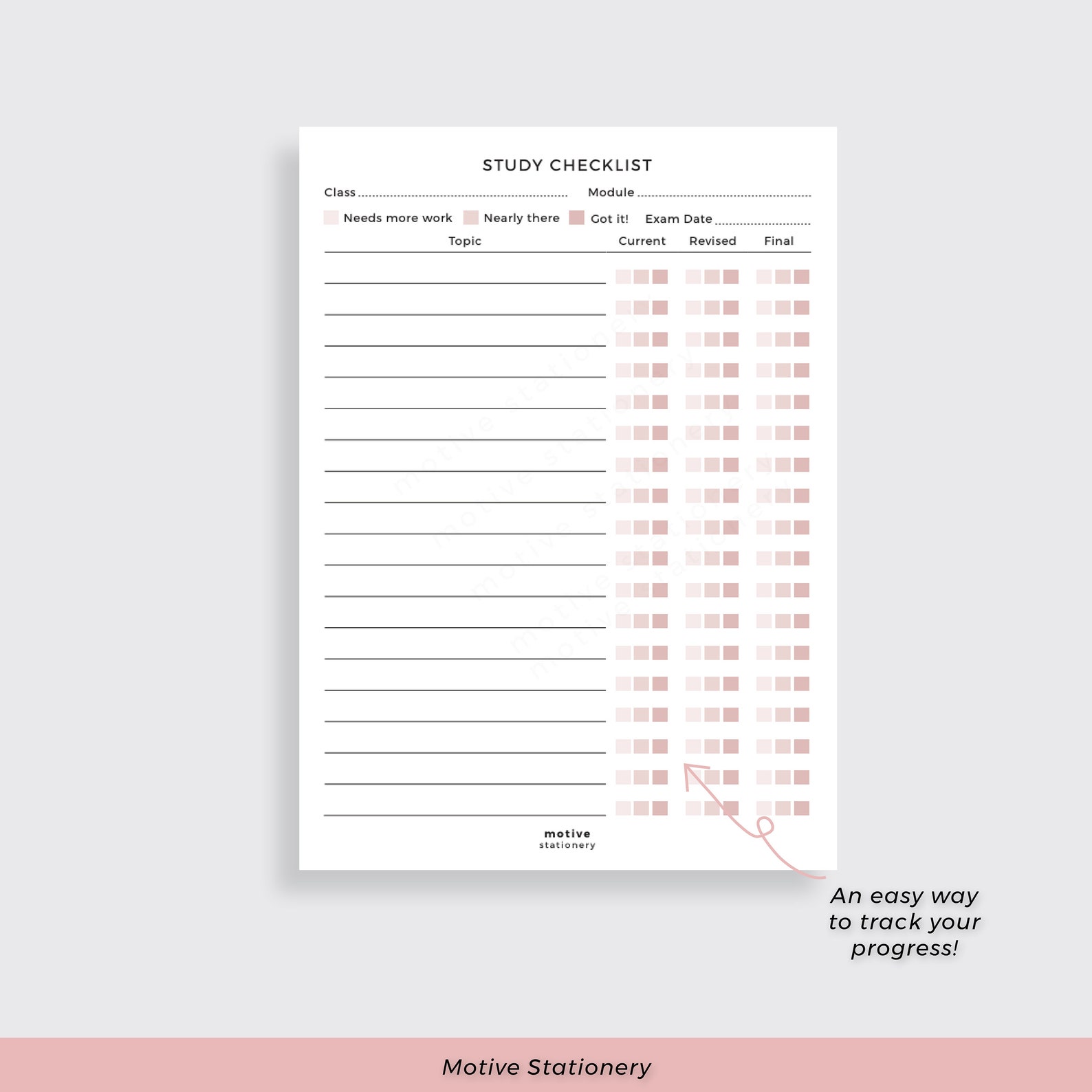 Student Study Planner A4 PDF Instant Digital Download | Etsy UK