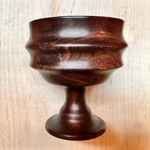 Hand-turned Wooden Goblet