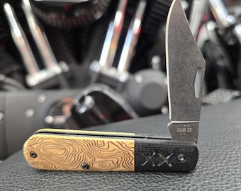 Case XX Knife with Topo Engraving