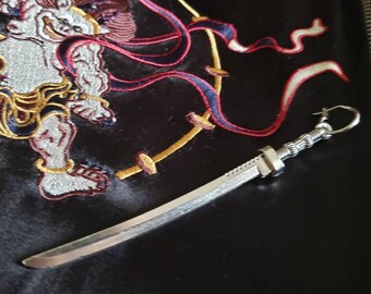 The Katana- Sword earring. mono earring. Japanese. Samurai. Men. Women. Unisex
