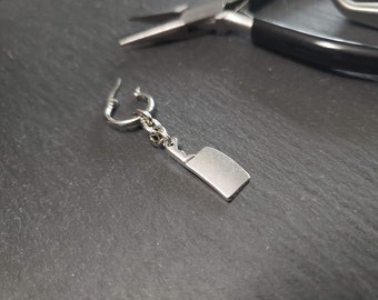 The Cleaver- Mono earring. Men's. Women's. Unisex. Boho. Gothic.
