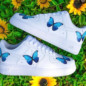 air force with blue butterflies