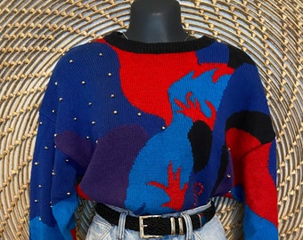 bedazzled sweater