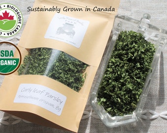 Organic Parsley, Sustainable Canadian Farm Grown Herbs