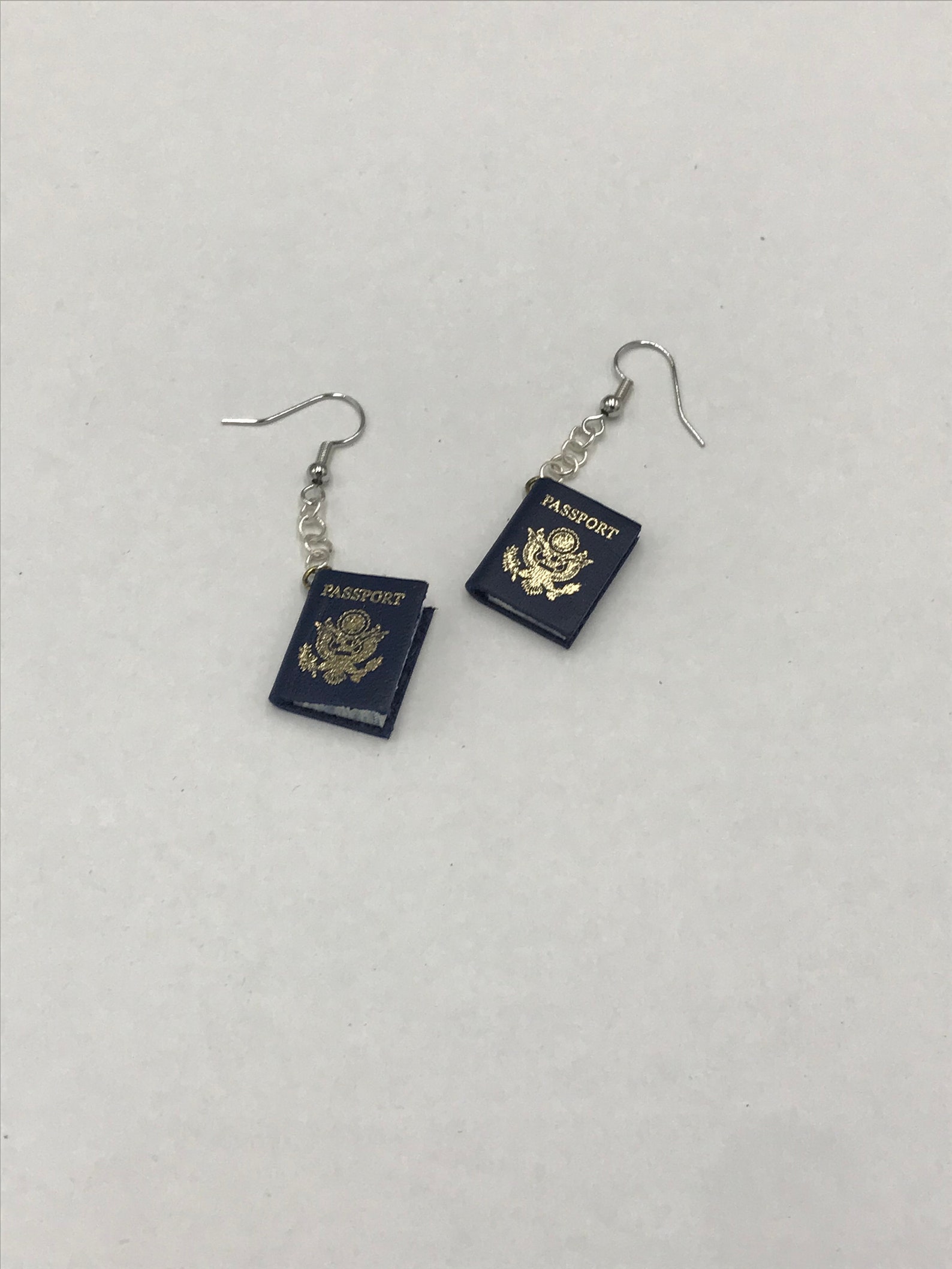 Passport Earrings Etsy