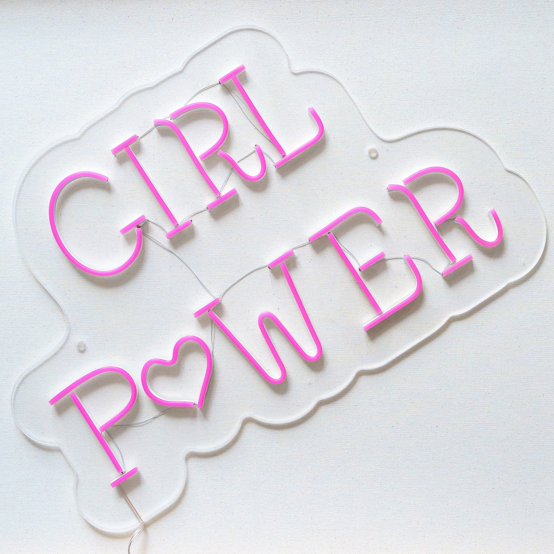 Girl Power Neon Sign, Girl Power Led Sign, Feminist Neon Sign, Girls ...