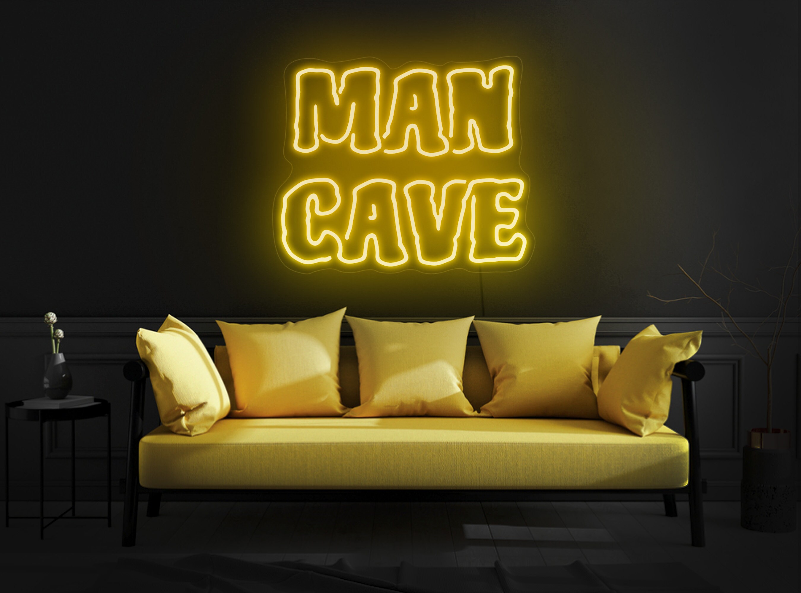 Man cave neon lightMan cave neon signMan cave led signMan | Etsy