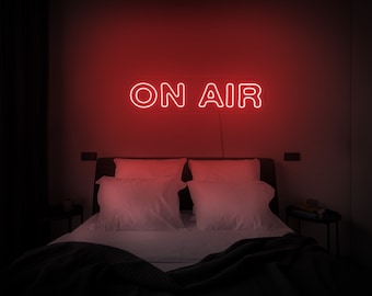 On air neon sign,On air neon light,On air led sign,On air sign light,Neon sign bedroom,Led neon sign,Neon sign wall decor