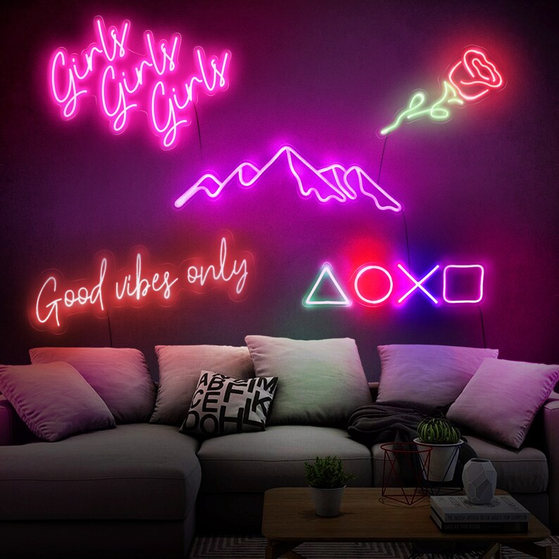 Neon Sign Custom Neon Sign Neon Light Custom Etsy