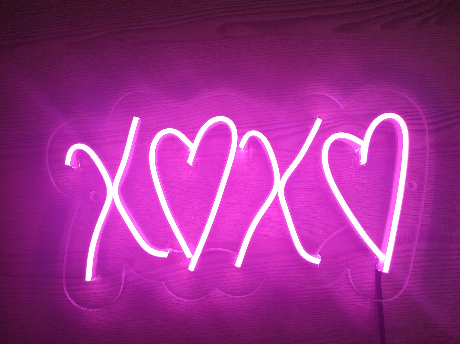 XOXO Sign Neon Sign Bedroom Pinkxoxo Neon Neon Sign Bedroom Etsy
