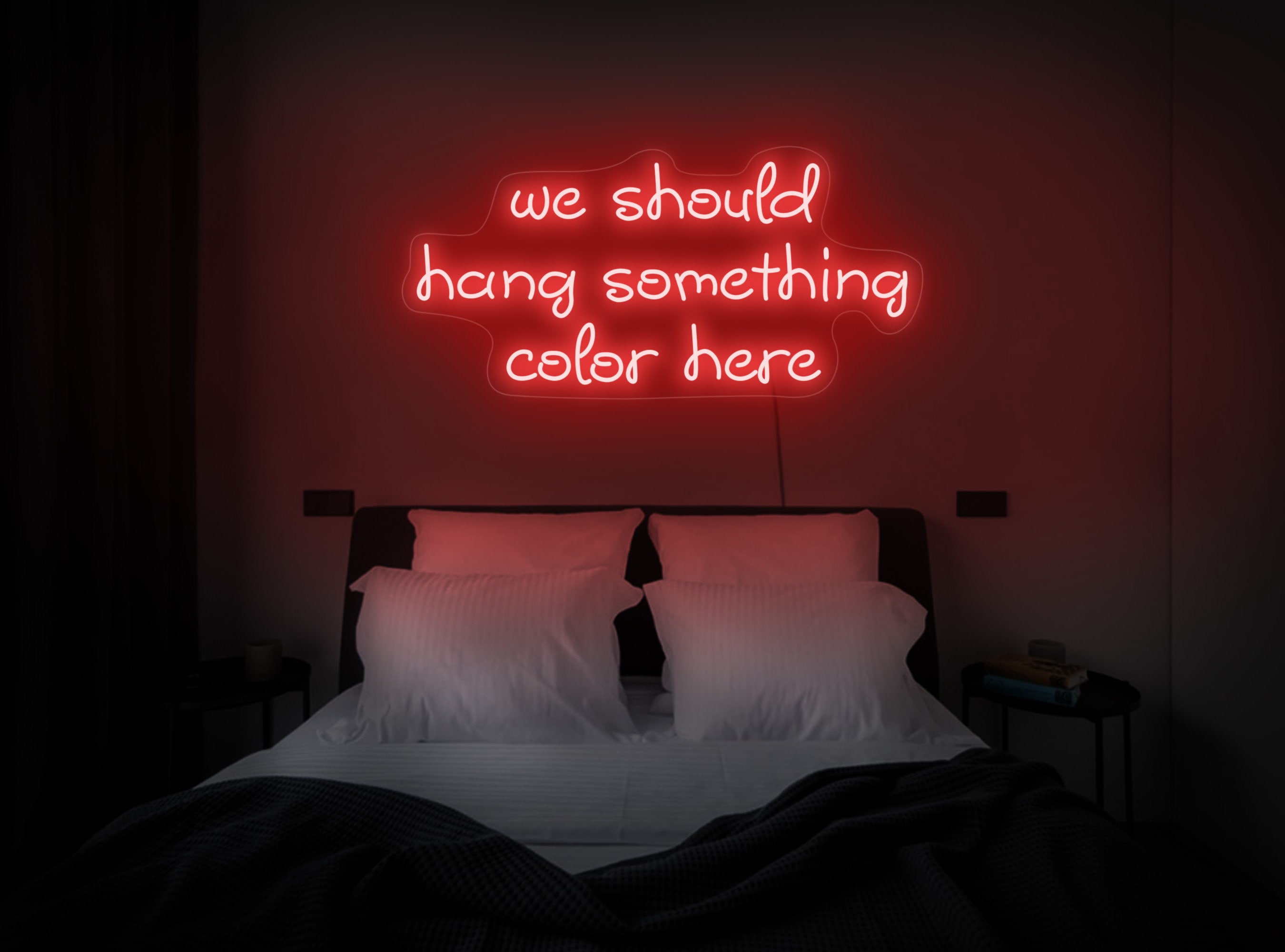 Funny outlet neon lights