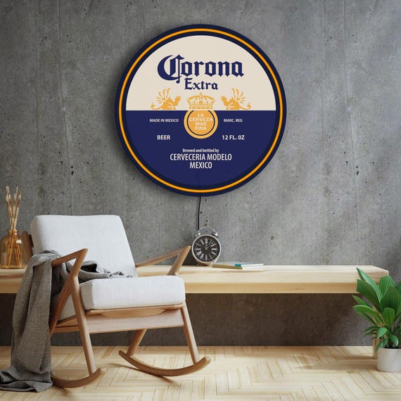 Corona Extra Neon Sign, Corona Extra Beer Sign, Corona Neon Beer