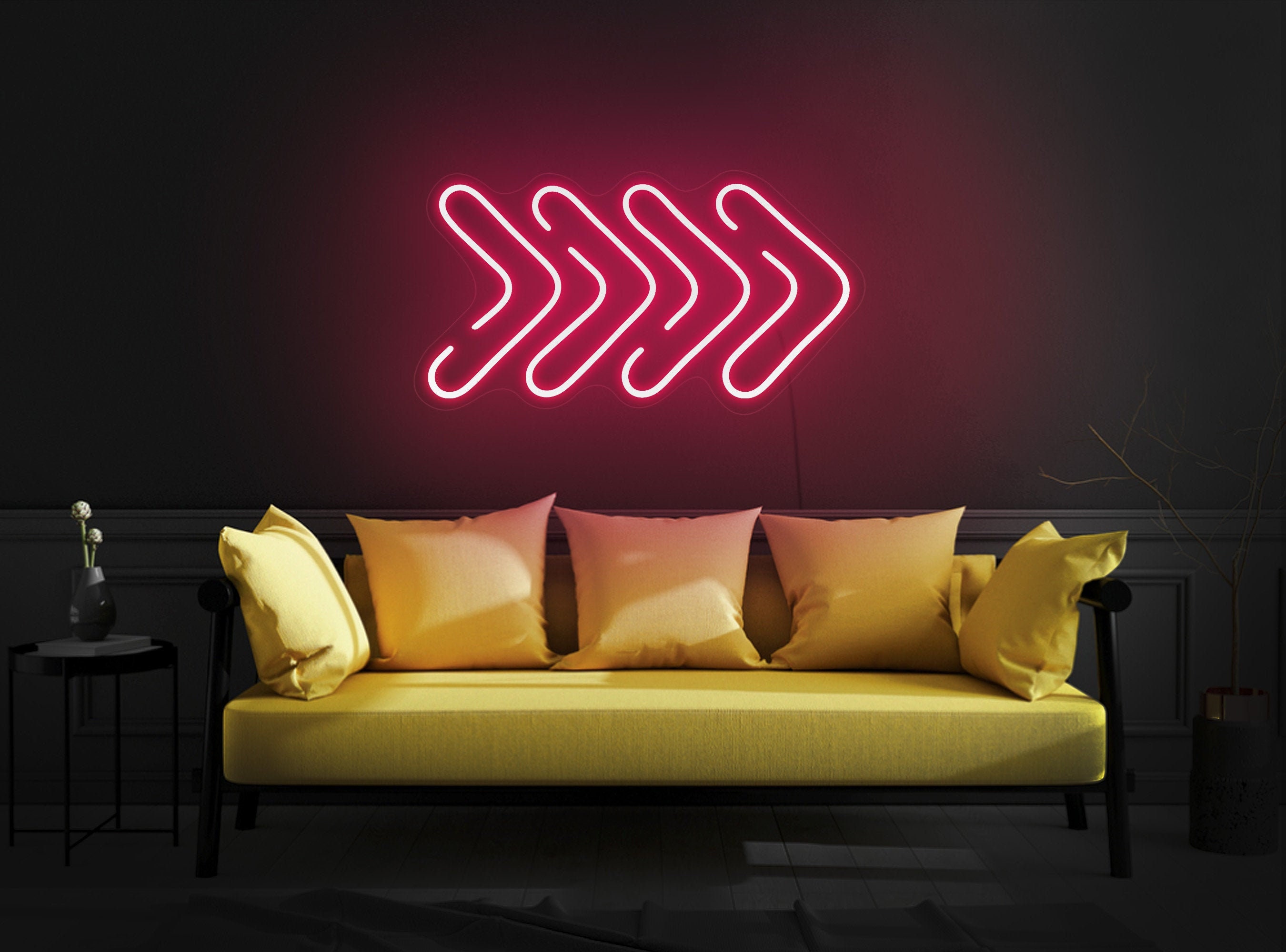 Arrow sales neon light