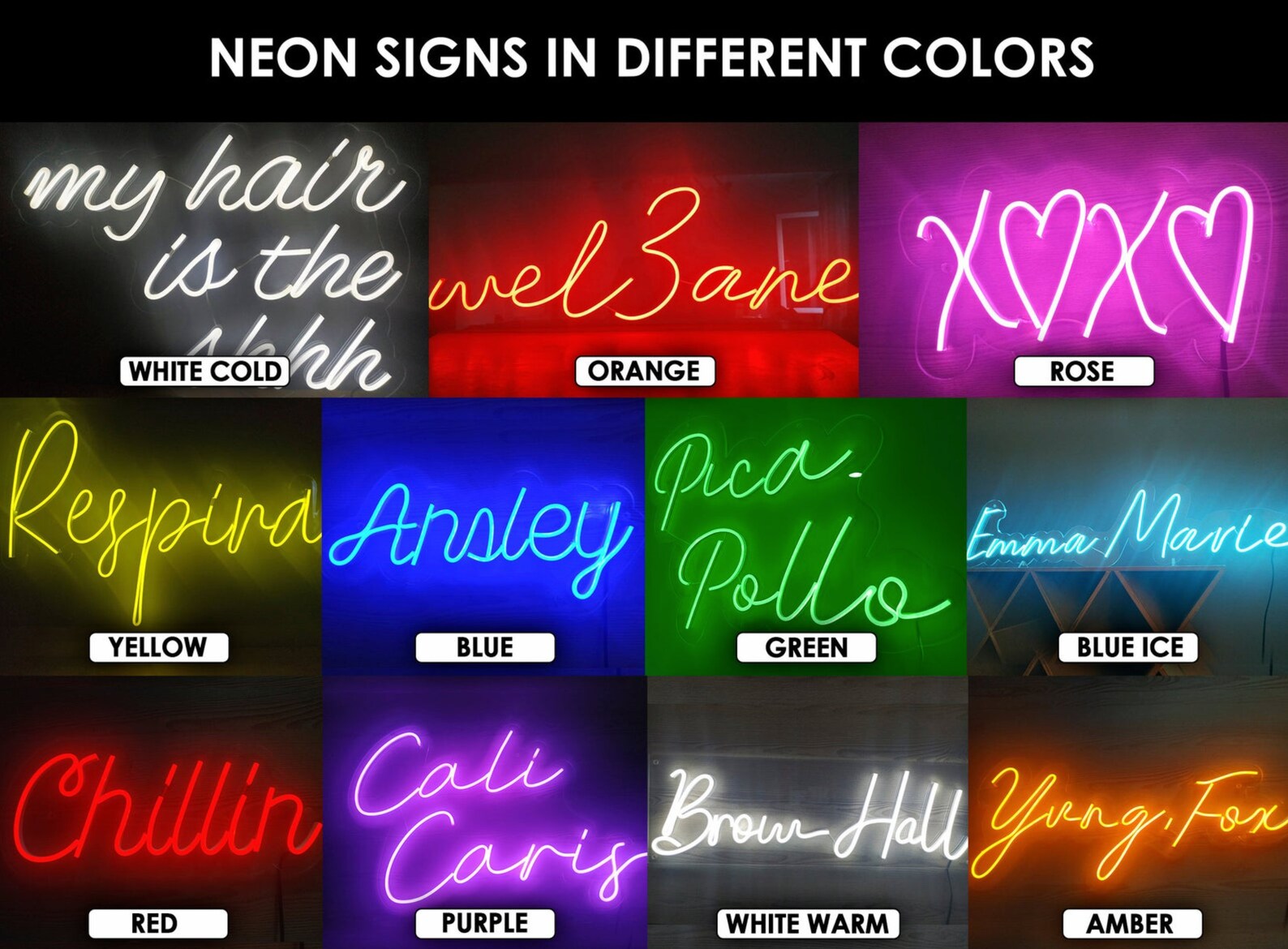 Create Neon Sign,create Led Sign,create Wall Sign,create Wall Decor ...