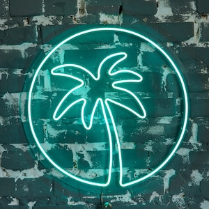 Palm tree neon sign, Palm neon bar sign, Palm tree led sign, Palm bar neon sign, Neon palm tree, Palm tree light sign, Palm neon sign bar