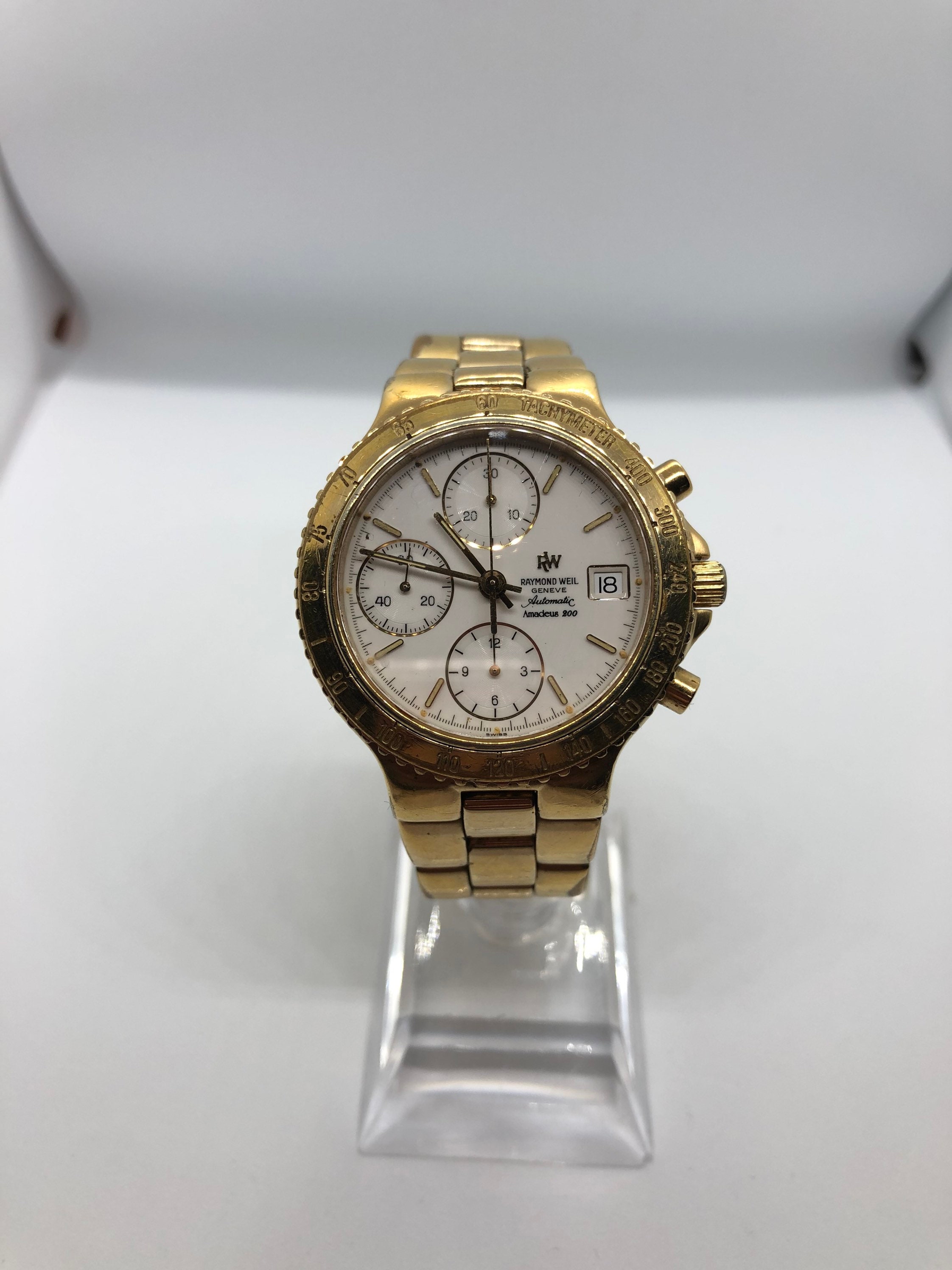 Raymond Weil Amadeus 200 Chronograph - Etsy Raymond Weil Amadeus 200 Chronograph - Etsy