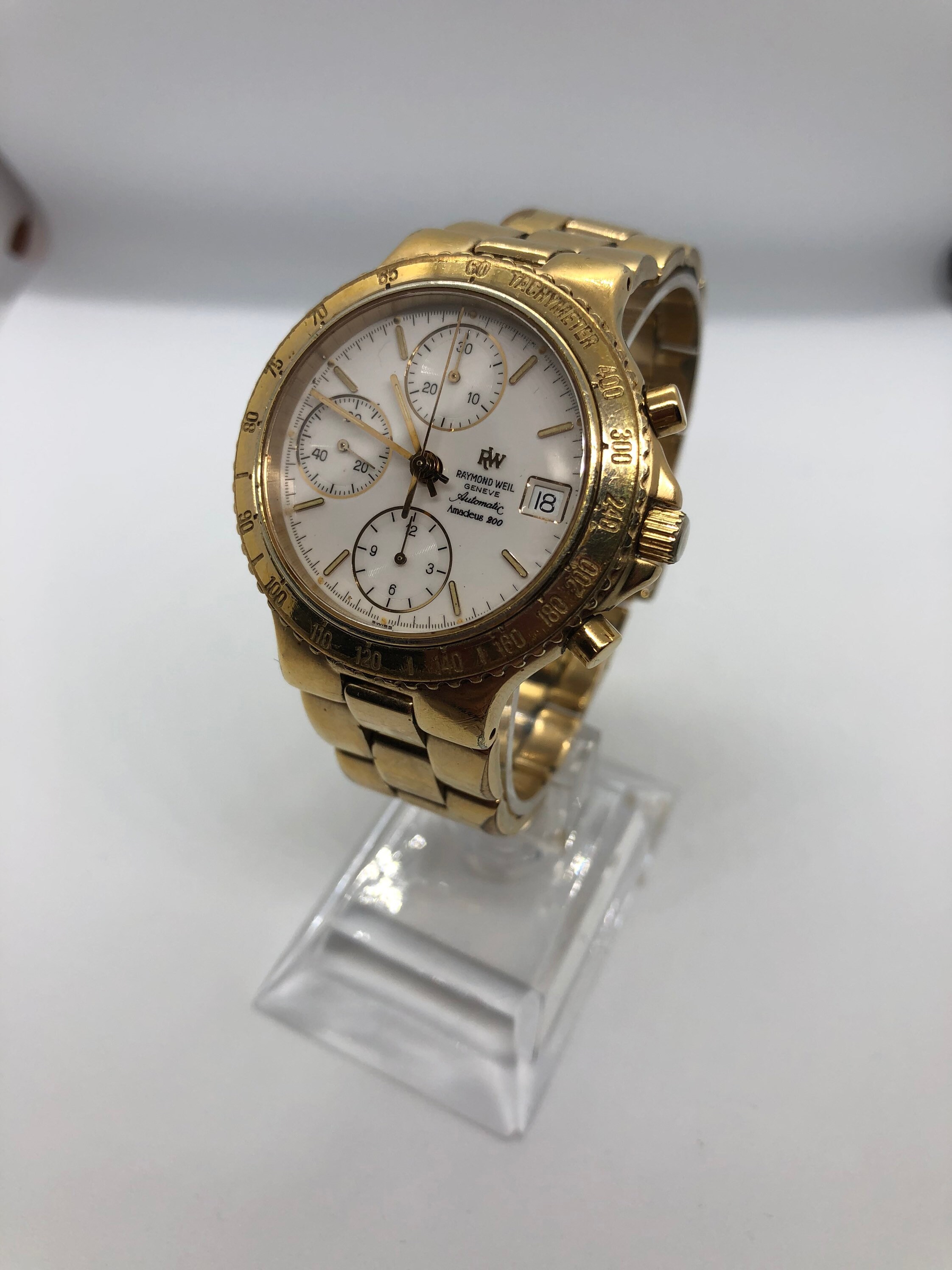 Raymond Weil Amadeus 200 Chronograph - Etsy Raymond Weil Amadeus 200 Chronograph - Etsy