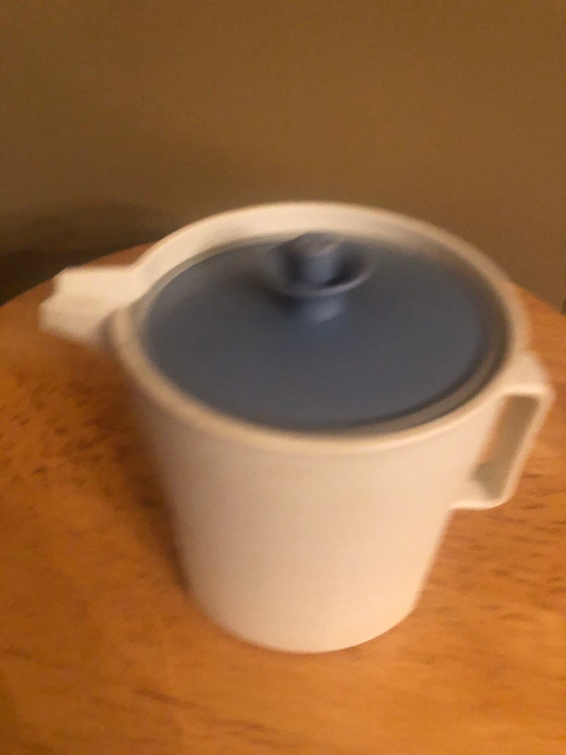Vintage Tupperware Creamer Holder lid has little damage that Etsy