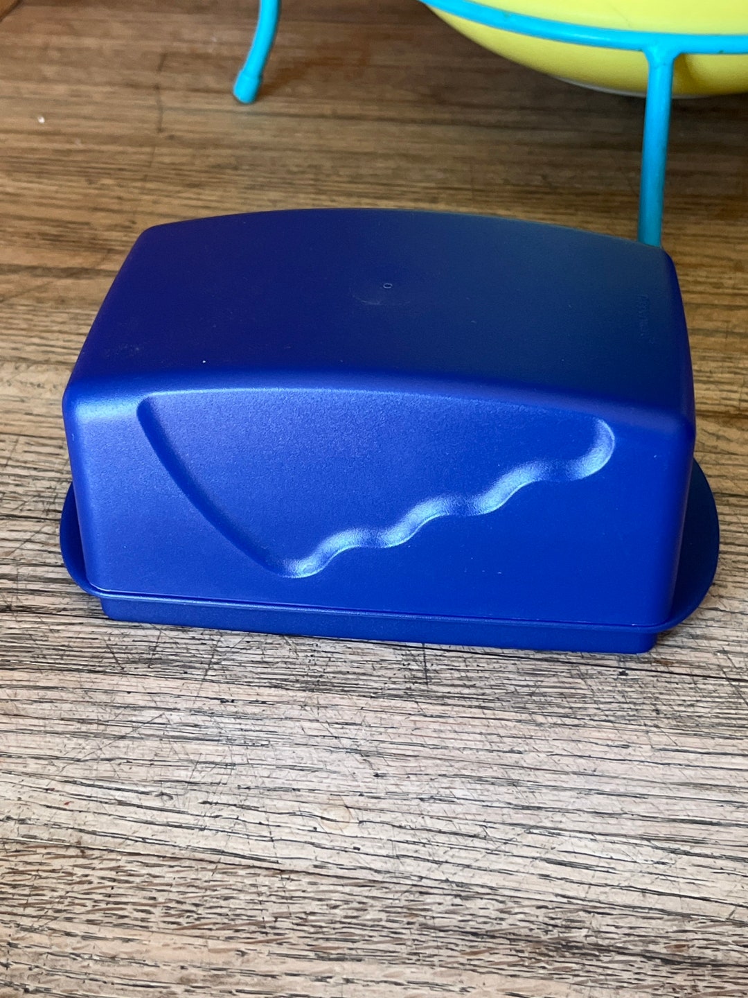 Vintage Tupperware Butter Dish, Holds 2 Sticks of Butter, or Pound