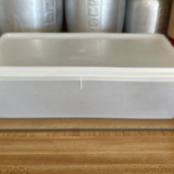 Vintage Tupperware Bread Box Etsy