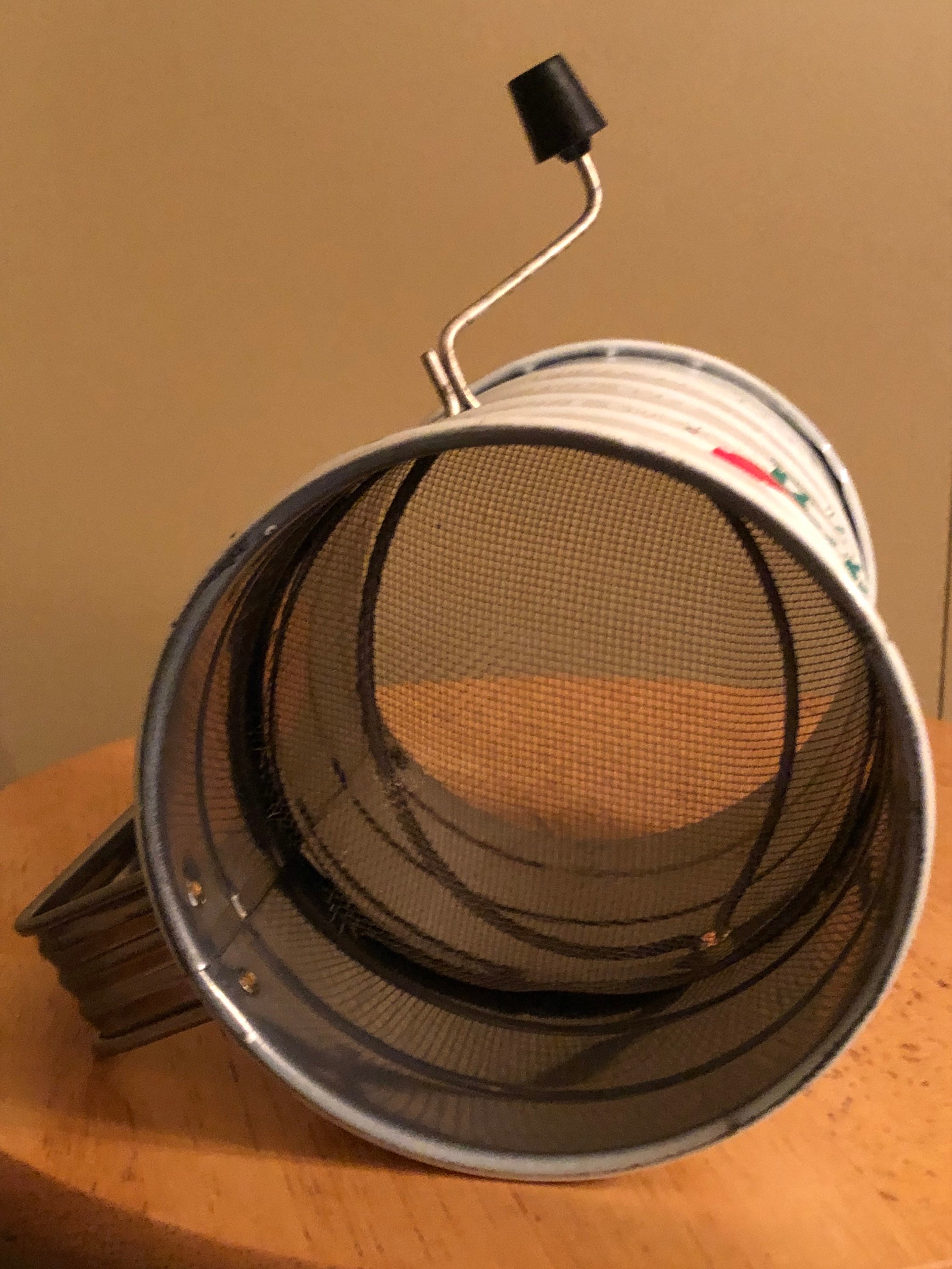 Vintage Telafloras Flour Sifter with Crank Handle has Etsy