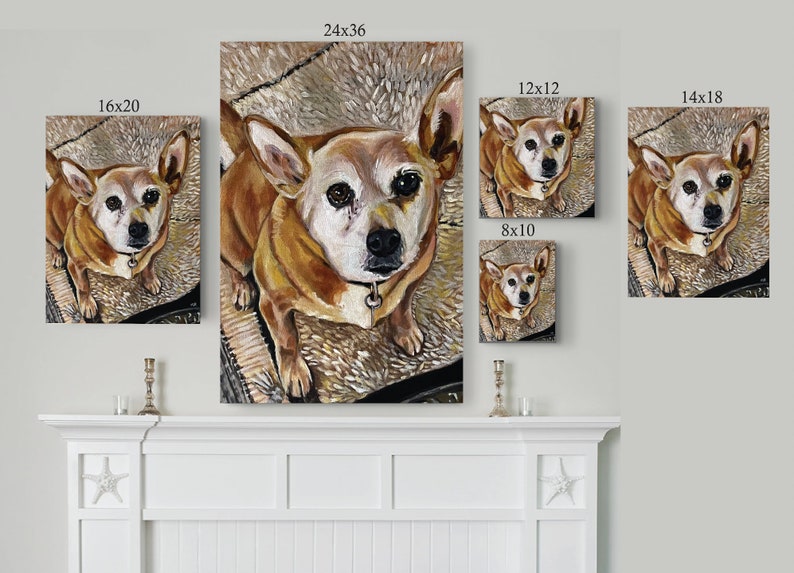 Personalized Dog Horse Canvas - Man/Woman With Up to 5 Pets - We Still Talk About You main image 0
