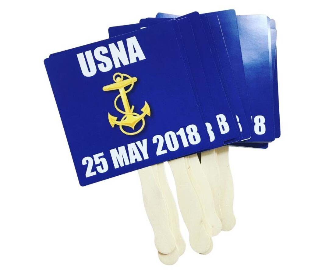 Customized Navy USNA Graduation Mascot Square Midshipman Etsy