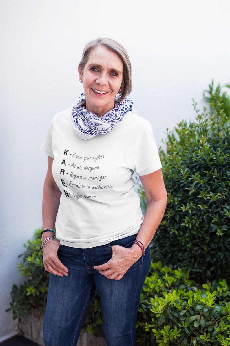 Meme Shirt Karen Shirt Karen Tee Funny Graphic T  image 2