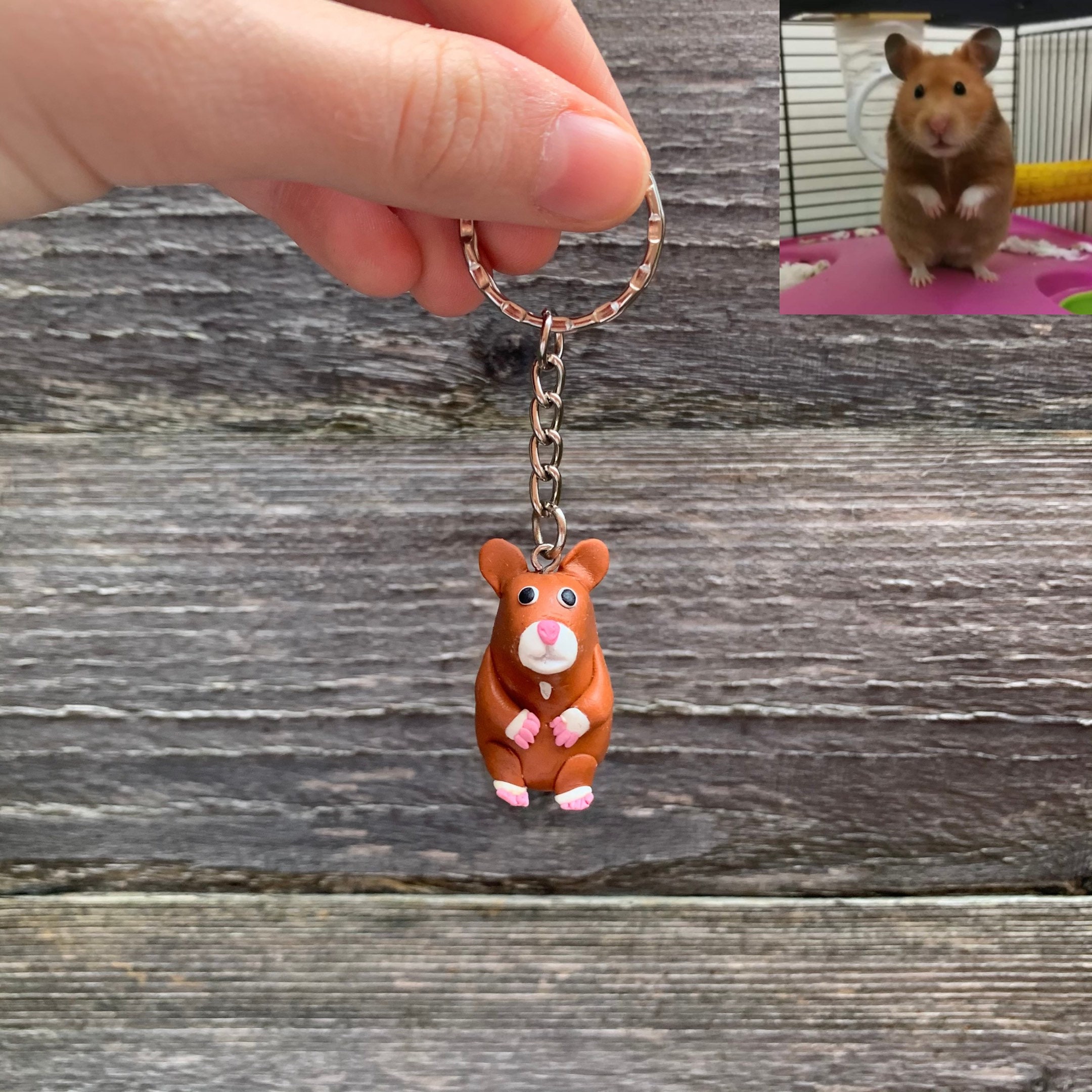 Custom Pet Keyring/statue Keychain Personalised Gift Etsy UK