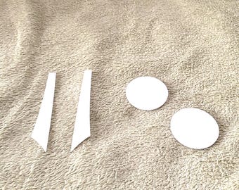 Sidestrips and Ear Covers for Hasbro Clone Trooper Helmet