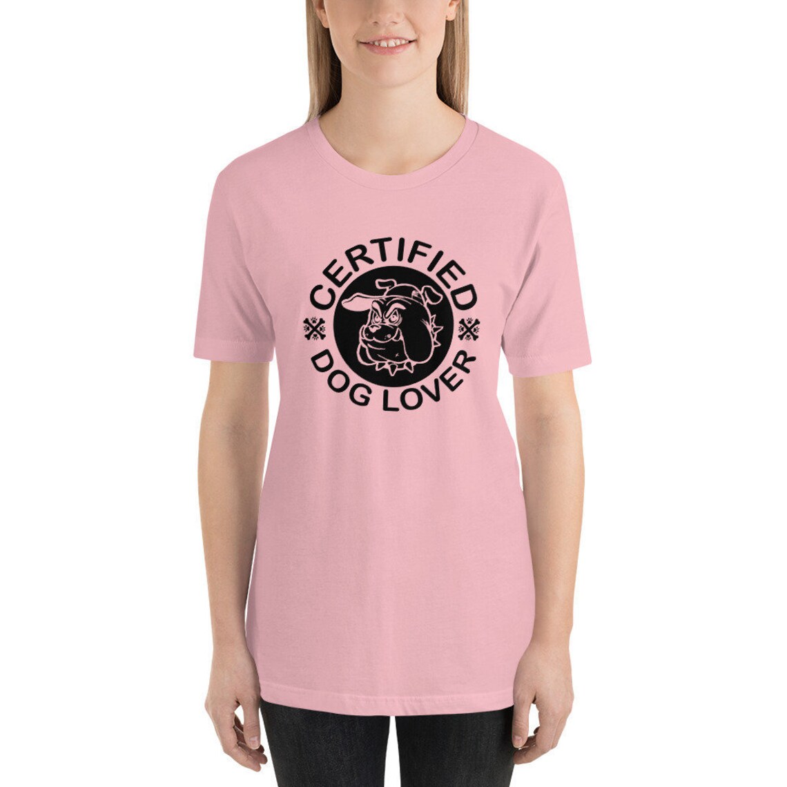 Certified Dog Lover Dog Mom Shirt Dog Shirts for Women Etsy