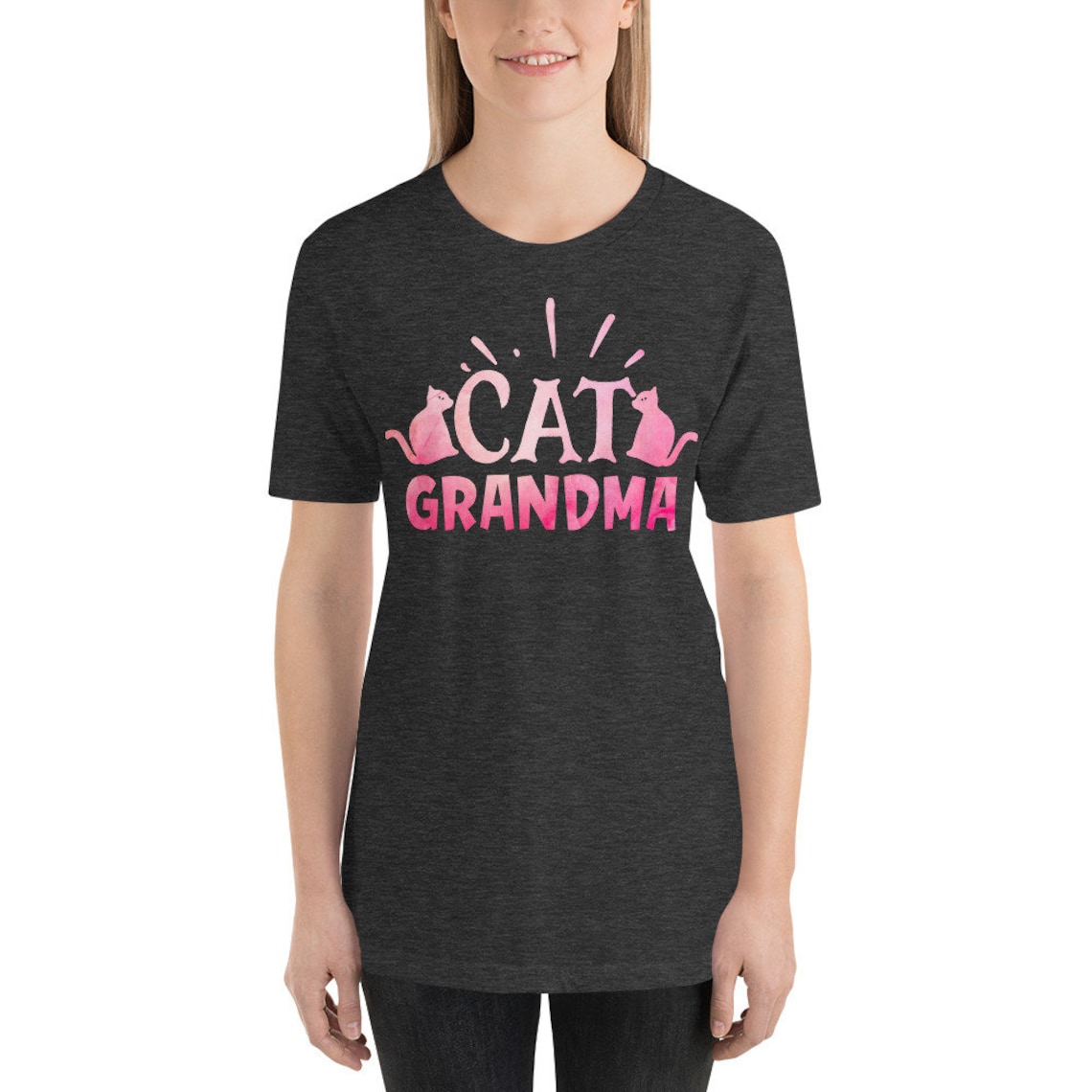 Cat Grandma Tshirt Pet Lover Shirt Cat Shirt Cat Grandma Etsy