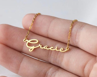 Download Script Font Necklace Etsy SVG Cut Files