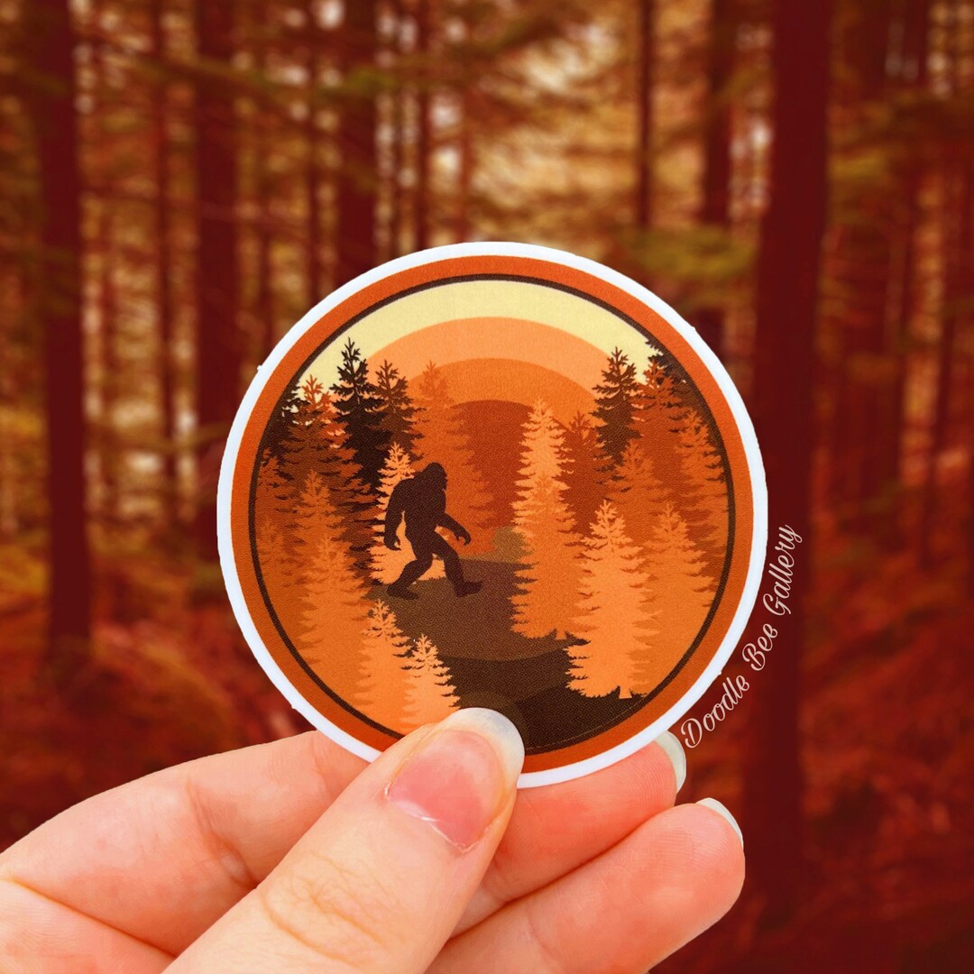 The Bigfoot Sticker Etsy